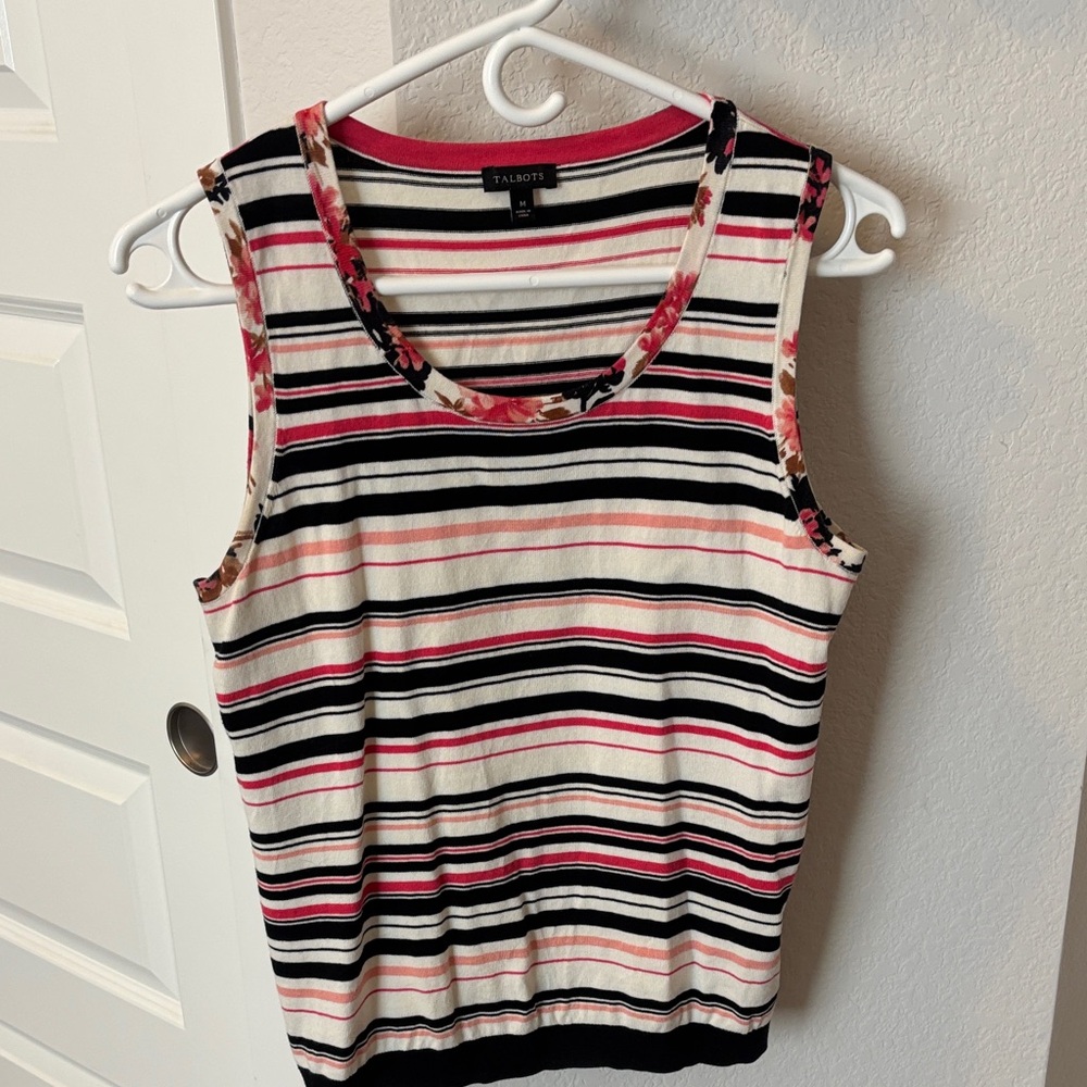 Talbots Ladies Sleeveless Sweater Shell size M
